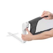 Bariera de protectie, BabyJem, 120 x 48,5 cm, gri JEMbj_8902