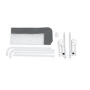 Bariera de protectie, BabyJem, 120 x 48,5 cm, gri JEMbj_8902