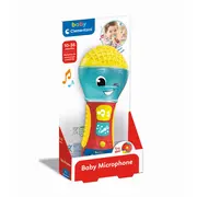 Clementoni - Jucarie interactiva microfon muzical pentru dezvoltarea multisenzoriala ARTCL17925