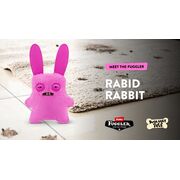 Fuggler - Jucarie de plus, 23 cm - Ciudateii animale uratele, Rabid Rabbit - Bunny BKF15731H