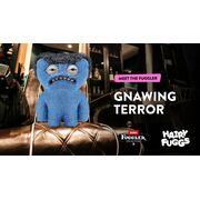 Fuggler - Jucarie de plus, 23 cm - Ciudateii cu par, Gnawling Terror - Wig- Teal BKF15727L