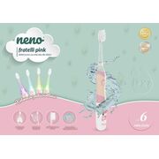 Neno Fratelli Pink – periuță de dinți electrică, peste 6 ani JEMNEN-BAB-SC004