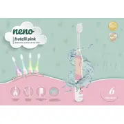 Neno Fratelli Pink &ndash; periuță de dinți electrică, peste 6 ani JEMNEN-BAB-SC004
