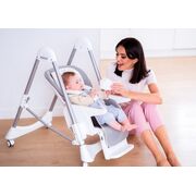 Neno Sedi Gri - scaun de masă multifuncțional JEMNEN-BAB-ME003