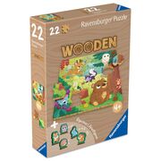 Ravensburger - Puzzle din lemn animalele padurii 22 piese ARTRVSPC04080