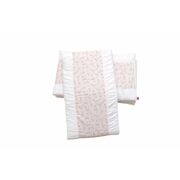 Set protectii patut Pink Ducks, din bumbac, 50x100 cm KDE20NBPKDKBABY