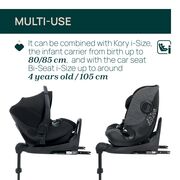 Baza isofix i-Size rotativa 360 (compatibila cu scaunele auto Chicco: Kory essential, Kory Plus Air, Bi-Seat), 0 luni+ CHC87054-8_NA