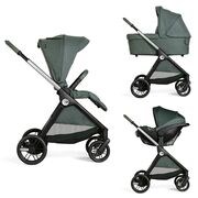 Carucior copii 3 in 1 Chicco Bellagio, Fir Tree (verde inchis), 0luni+ CHC8713633+8713733+8714633-8