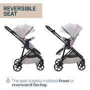 Carucior copii 3 in 1 Chicco Seety, cu scaun auto Kory Plus I-Size, FlorenceBeige (Bej), 0luni+ CHC8709770+8709870+8714645-8