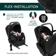 Carucior copii 3 in 1 Chicco Seety, cu scaun auto Kory Plus I-Size, OxFord Blue (Albastru), 0luni+ CHC8709779+8709879+8714645-8