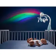 Carusel muzical 3 in 1 Chicco Rainbow cu proiectie, roz, 0 luni+ CHC1104110-1