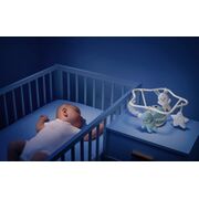 Carusel muzical 3 in 1 Chicco Rainbow cu proiectie, roz, 0 luni+ CHC1104110-1