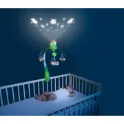 Carusel muzical 3 in 1 Chicco Stupul albinutelor cu proiectie, 0 luni+ CHC11080-1