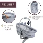 Cosulet multifunctional 5 in 1 Chicco Baby Hug Pro, EarlGrey (Gri), 0luni+ CHC87076-8_EARL GREY