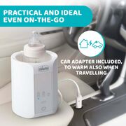 Incalzitor electric Chicco 2 in 1 cu adaptor pentru autovehicul, 0 luni+ CHC0738910-7
