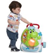 Jucarie Chicco 2 in 1, centru de activitati si antemergator Dinozaur, 9-24 luni CHC11293-1