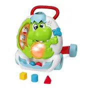 Jucarie Chicco 2 in 1, centru de activitati si antemergator Dinozaur, 9-24 luni CHC11293-1