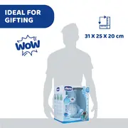 Jucarie cu proiectie Chicco Ursuletul bebelus, albastra, 0luni+ CHC0801520-1