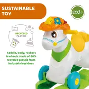 Jucarie evolutiva Chicco 3 in 1, calutul Baby Rodeo si prietenii, 1-3ani CHC11314-1