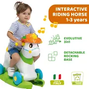 Jucarie evolutiva Chicco 3 in 1, calutul Baby Rodeo si prietenii, 1-3ani CHC11314-1