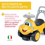 Masinuta copii Chicco Billy Walk and Ride 2 in 1, Galben, 12-36luni+ CHC1121140-1