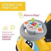 Masinuta copii Chicco Billy Walk and Ride 2 in 1, Galben, 12-36luni+ CHC1121140-1