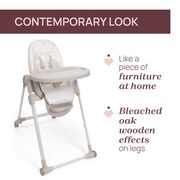 Scaun de masa Chicco Polly Armonia MotherPearl, 0luni+ CHC8714084-8