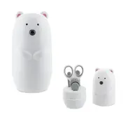 Set manichiura bebe Chicco, Urs polar, 0 luni+ CHC1073110-7