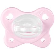 Suzeta anatomica Chicco PhysioForma DualSoft, 2buc, roz, 2-6luni CHC7308851-7