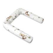 Aparatoare pentru patut, MimiNu, Tip rulou, Cu husa detasabila, Lungime 180 cm, Din bumbac certificat Oeko Tex Standard 100, Cats BYN6426972029445