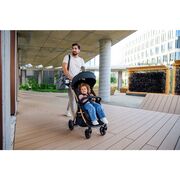 Carucior sport, Lionelo, Ingrid, Capotina impermeabila cu filtru UPF50+, Pana la 22 Kg, Spatar reglabil in 3 pozitii, Include suport pahar si plasa de tantari, Sistem pentru pliere automata, 6 luni+, Roz BYNLO-INGRID_PINK_MAUVE