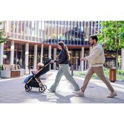 Carucior sport, Lionelo, Ingrid, Capotina impermeabila cu filtru UPF50+, Pana la 22 Kg, Spatar reglabil in 3 pozitii, Include suport pahar si plasa de tantari, Sistem pentru pliere automata, 6 luni+, Roz BYNLO-INGRID_PINK_MAUVE