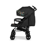 Carucior sport compact, Lionelo, Irma, Spatar reglabil in 4 pozitii, Suport picioare reglabil, Manere rotative, Pliere tip umbrela, 6- 36 luni, Pana la 15 kg, Conform cu EN1888-1:2018, Negru BYNLO-IRMA_DREAMIN