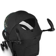 Carucior sport compact, Lionelo, Irma, Spatar reglabil in 4 pozitii, Suport picioare reglabil, Manere rotative, Pliere tip umbrela, 6- 36 luni, Pana la 15 kg, Conform cu EN1888-1:2018, Negru BYNLO-IRMA_DREAMIN