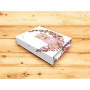 Cearceaf cu elastic, MimiNu, Pentru patut 120X60 cm, Din bumbac certificat Oeko Tex Standard 100, Design, Betty BYN6426972029360