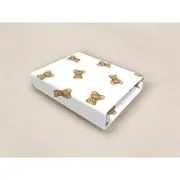 Cearceaf cu elastic, Qmini, Pentru patut co-sleeper, Aurora, Dimensiune 76 x 43 cm, Din bumbac certificat Oeko Tex Standard 100, Teddy Toys BYN6426972029599