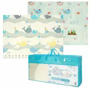 Covoras de joaca, Bocioland, Water City, Pliabil, Protectie impotriva loviturilor, Dimensiune mare, 180 x 150 cm, Cu Imprimeu pe ambele parti, Potrivit pentru utlizare atat in interior, cat si in exterior BYNBL127