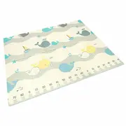 Covoras de joaca, Bocioland, Water City, Pliabil, Protectie impotriva loviturilor, Dimensiune mare, 180 x 150 cm, Cu Imprimeu pe ambele parti, Potrivit pentru utlizare atat in interior, cat si in exterior BYNBL127