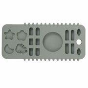 Jucarie de dentitie, Bocioland, In forma de telecomanda,0 luni+, Gri BYNBL242