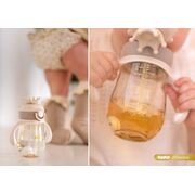 Neno Mio 2 Sticlă pentru copii cu pai JEMNEN-BAB-BT006