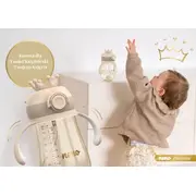 Neno Mio 2 Sticlă pentru copii cu pai JEMNEN-BAB-BT006