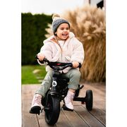 Tricicleta copii, Lionelo, Haari, Ultrapliabila, Multifunctionala, Suport picioare, Control al directiei, Scaun reversibil, Rotire 360 grade, Conform cu standardul european de securitate EN71, Verde BYNLO-HAARI_GREEN_EMERALD