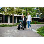 Tricicleta copii, Lionelo, Haari, Ultrapliabila, Multifunctionala, Suport picioare, Control al directiei, Scaun reversibil, Rotire 360 grade, Conform cu standardul european de securitate EN71, Verde BYNLO-HAARI_GREEN_EMERALD