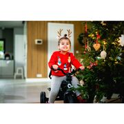 Tricicleta copii, Lionelo, Haari, Ultrapliabila, Multifunctionala, Suport picioare, Control al directiei, Scaun reversibil, Rotire 360 grade, Conform cu standardul european de securitate EN71, Verde BYNLO-HAARI_GREEN_EMERALD