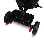 Tricicleta copii, Lionelo, Haari, Ultrapliabila, Multifunctionala, Suport picioare, Control al directiei, Scaun reversibil, Rotire 360 grade, Conform cu standardul european de securitate EN71, Verde BYNLO-HAARI_GREEN_EMERALD