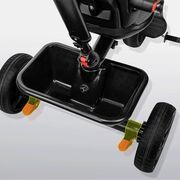 Tricicleta copii, Lionelo, Haari, Ultrapliabila, Multifunctionala, Suport picioare, Control al directiei, Scaun reversibil, Rotire 360 grade, Conform cu standardul european de securitate EN71, Verde BYNLO-HAARI_GREEN_EMERALD