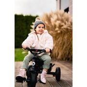 Tricicleta copii, Lionelo, Haari, Ultrapliabila, Multifunctionala, Suport picioare, Control al directiei, Scaun reversibil, Rotire 360 grade, Conform cu standardul european de securitate EN71, Verde BYNLO-HAARI_GREEN_EMERALD