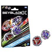 BEYBLADE X PACHET DUO BEAT TYRANNO 4-70Q SI KNIFE SHINOBI 4-80HN VIVF9586_G1542