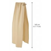 Baldachin, Qmini, Pentru patut, leagan, Din muselina dubla 145x200 cm, Material certificat Oeko Tex Standard 100, Cream BYN6426972029681