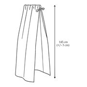 Baldachin, Qmini, Pentru patut, leagan, Din muselina dubla 145x200 cm, Material certificat Oeko Tex Standard 100, Jeans BYN6426972029711